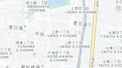 1-17-1 Ueno Taito-ku