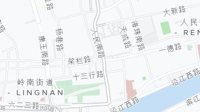 Hotel location map