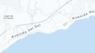 Карта локализации отеля