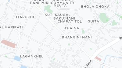 Mapa de localização do hotel