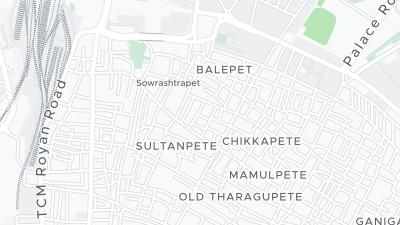 Plan de localisation de l'hôtel