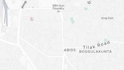 Hotel location map