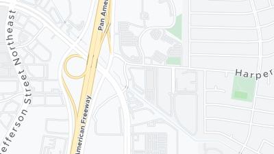 Hotel location map