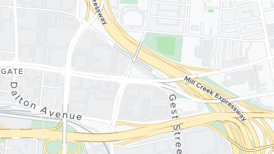 Mapa de localização do hotel