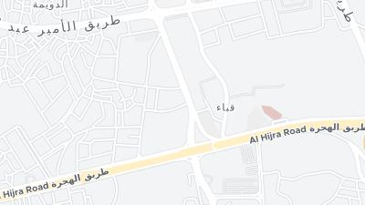Hotel location map