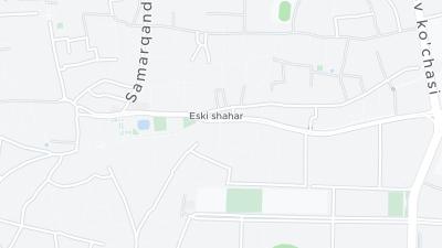 Kaart met de situering van het hotel