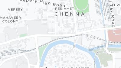 Mapa de localização do hotel