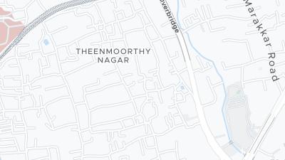 Kaart met de situering van het hotel