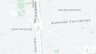 Hotel location map