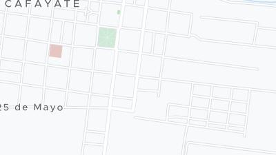 Kaart met de situering van het hotel