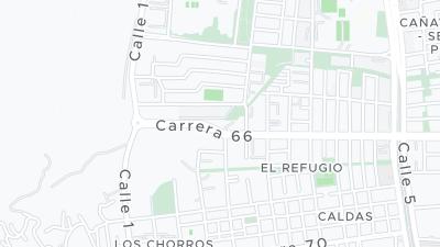 Hotel location map