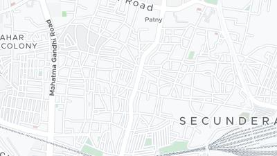 Hotel location map