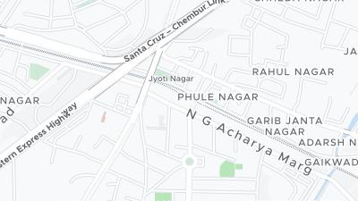 Hotel location map