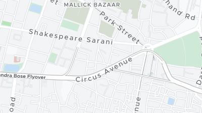 Mapa de localização do hotel