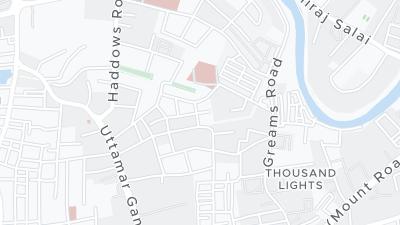 Hotel location map