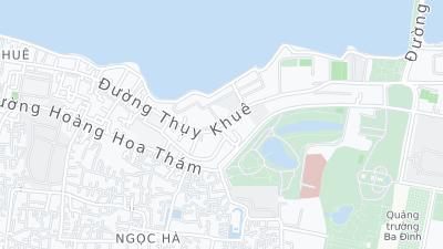 Hotel location map