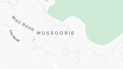 Kaart met de situering van het hotel