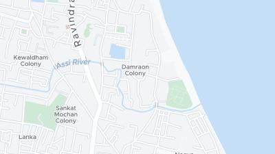 Hotel location map