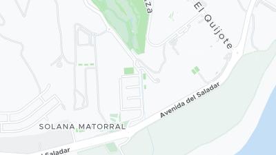 Mapa de localización del hotel