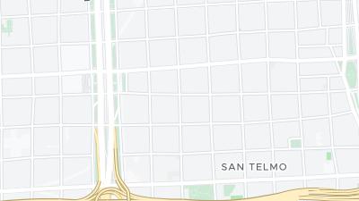 Hotel location map