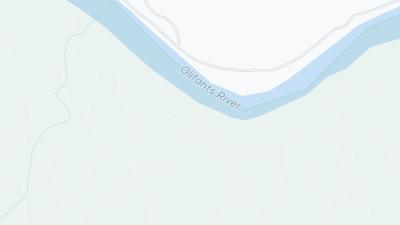 Kaart met de situering van het hotel