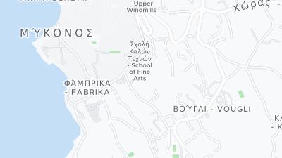 Hotel location map