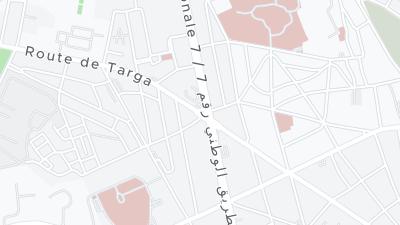 Hotel location map