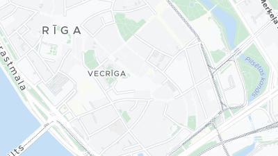 Hotel location map