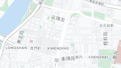 Hotel location map