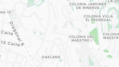 Hotel location map