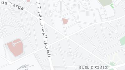 Mapa de localização do hotel