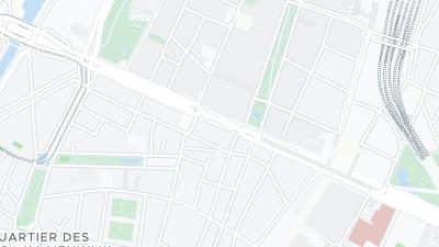 Kaart met de situering van het hotel