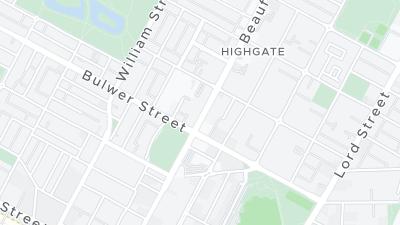 Mapa de localização do hotel