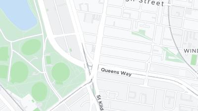 Hotel location map