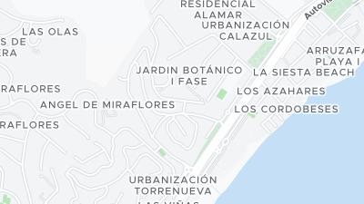 Hotel location map