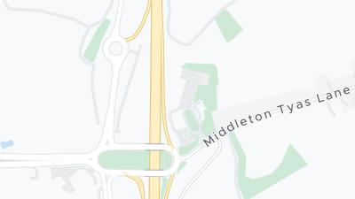 خريطة موقع الفندق