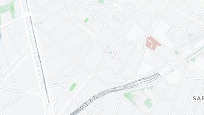 Kaart met de situering van het hotel