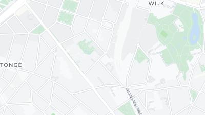 Kaart met de situering van het hotel