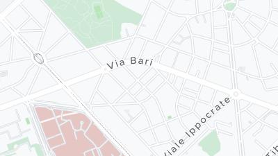 Kaart met de situering van het hotel