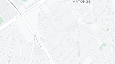 Kaart met de situering van het hotel