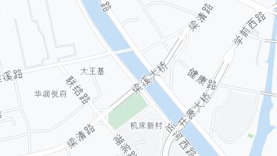 Hotel location map