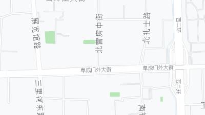 Kaart met de situering van het hotel