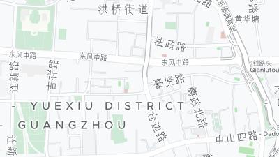 Hotel location map