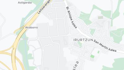 Mapa de localização do hotel