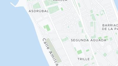 Mapa de localização do hotel