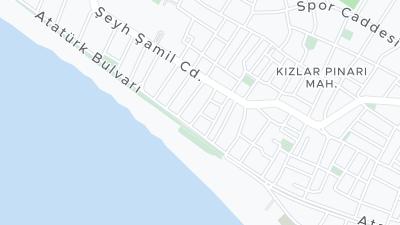 호텔 위치 지도