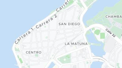 호텔 위치 지도