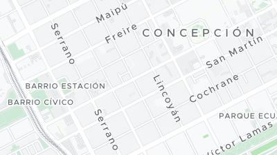 Kaart met de situering van het hotel