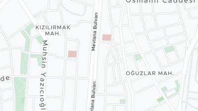 Mapa de localização do hotel