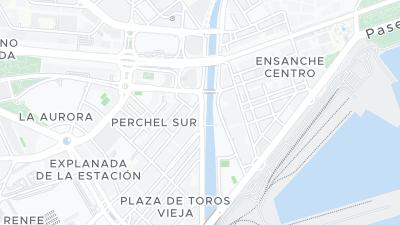 Hotel location map
